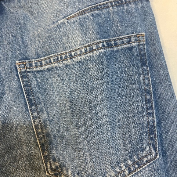 Universal Thread Highest Rise Boyfriend Jeans Barrel Button Fly Jeans size 6/8 - Picture 8 of 10